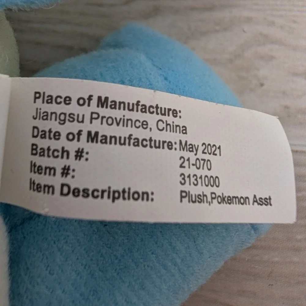 Pokémon Squirtle Plush Toy Factory 8